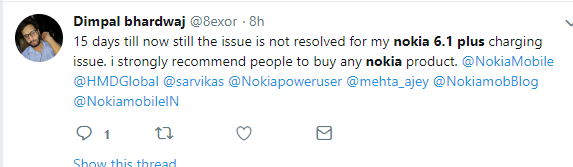 Nokia 6.1 Plus Charging Port Issue