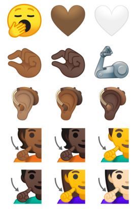 Android 10 Emojis
