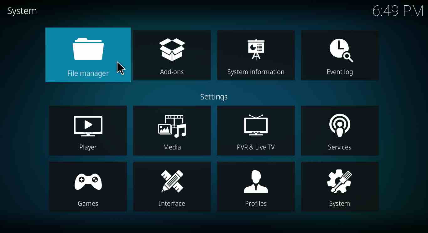 Install Aftermath Wizard addon on kodi