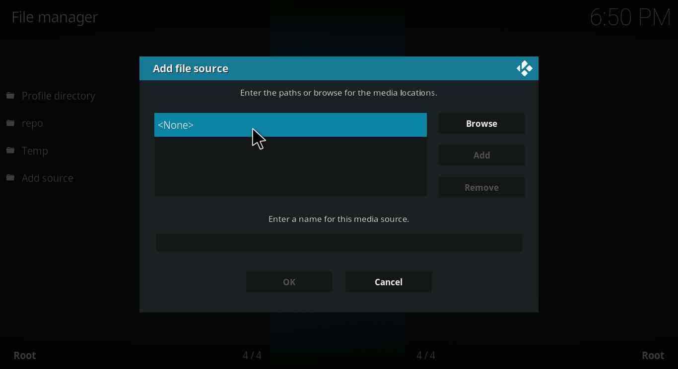 Install Aftermath Wizard addon on kodi