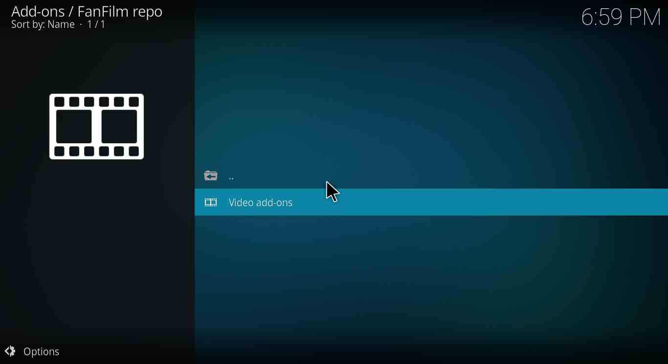 How to install FanFilm Kodi Repo