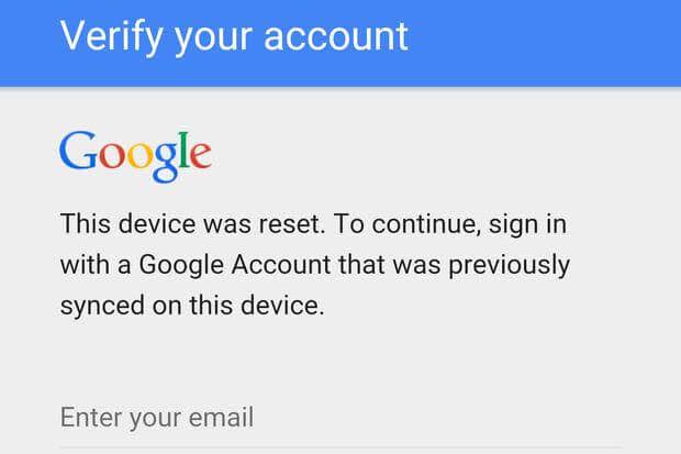 Google account verification 
