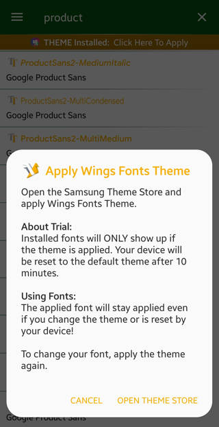 install custom fonts on Samsung phones