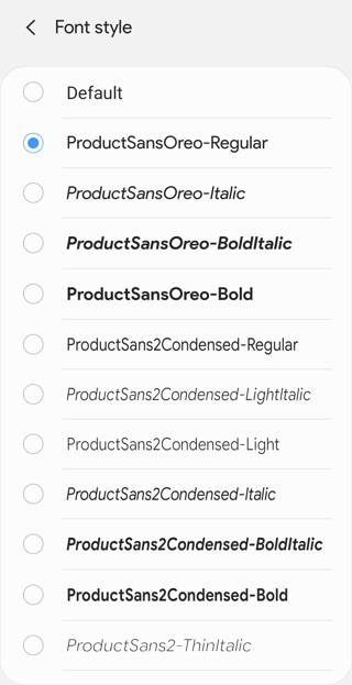 install custom fonts on Samsung phones