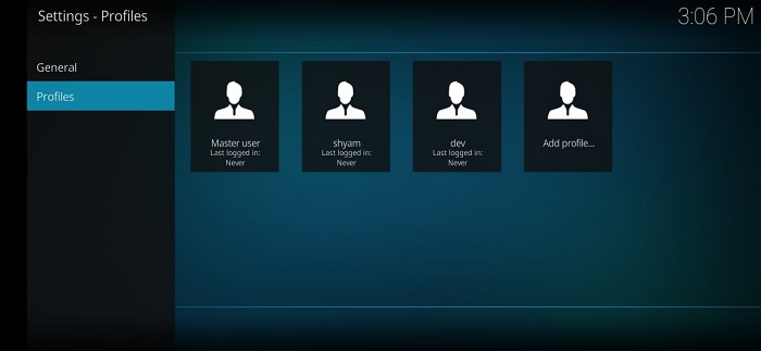 Kodi Profile