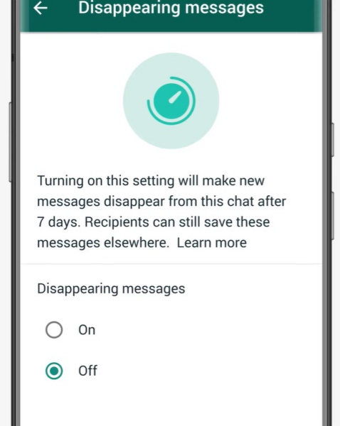 How To Use WhatsApp Disappearing Message On PC, Android & iOS