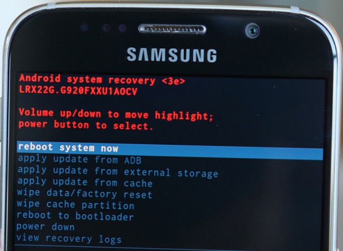 enter recovery mode on Samsung One UI 3.0