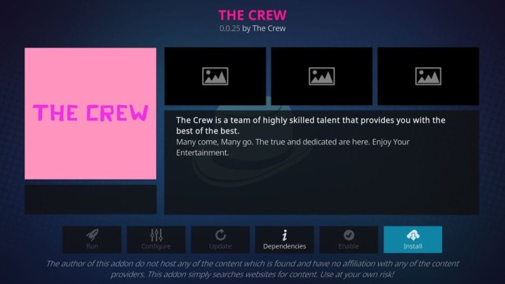 fix The Crew not loading streams