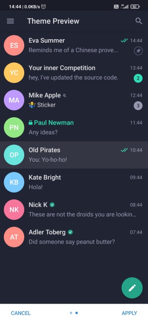 Best Themes for Telegram