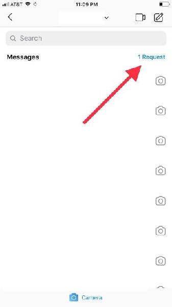 Message Requests disappear on Instagram