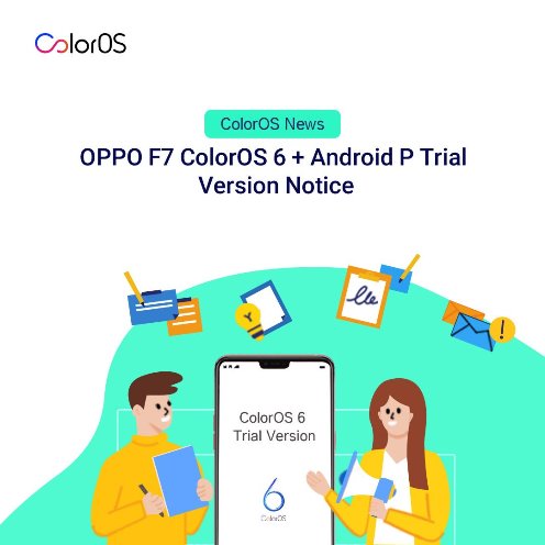 Oppo F7 ColorOS 6 Android P Beta Version