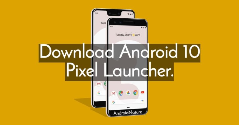 Download Android 10 Launcher
