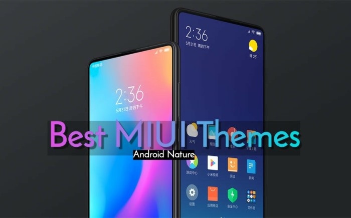 Best MIUI themes