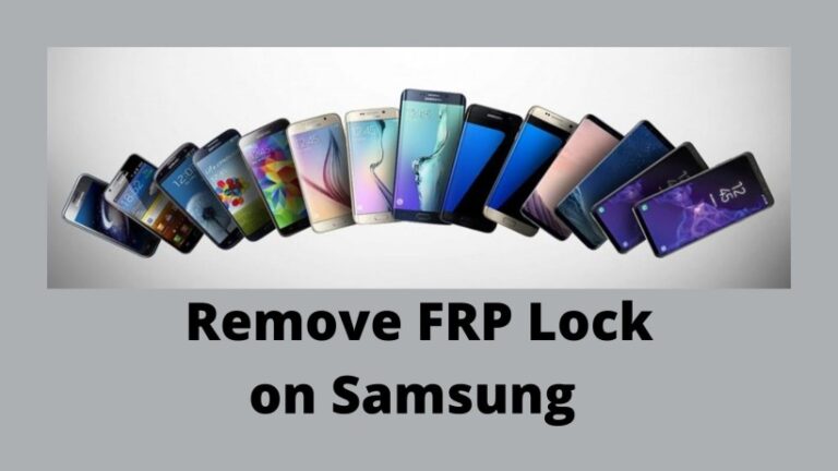 FRP Lock remove on Samsung
