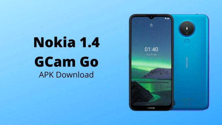 Nokia 1.4 GCam Go
