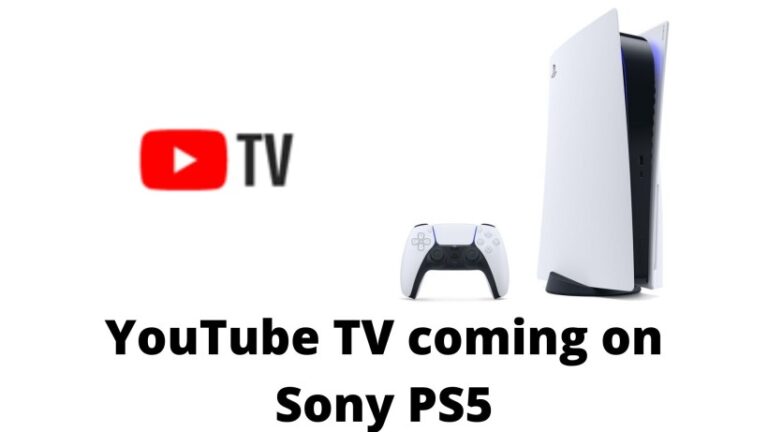 YouTube TV coming on Sony PS5