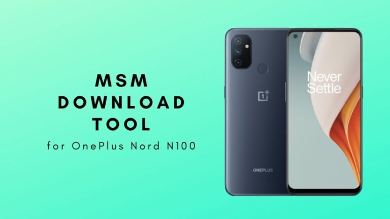 msm download tool oneplus nord