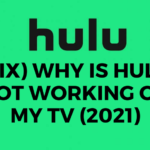 Hulu not working on my TV