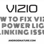 Vizio TV power light blinking
