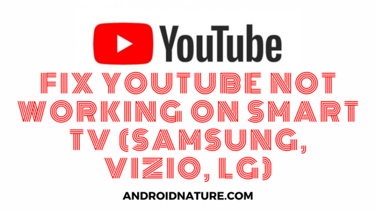 YouTube not working on Smart TV