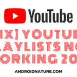 YouTube playlists not working