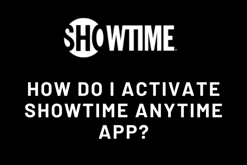 activate Showtime Anytime