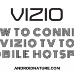 connect Vizio TV to mobile hotspot