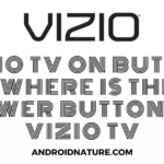 power button on Vizio TV