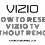 reset Vizio TV without remote