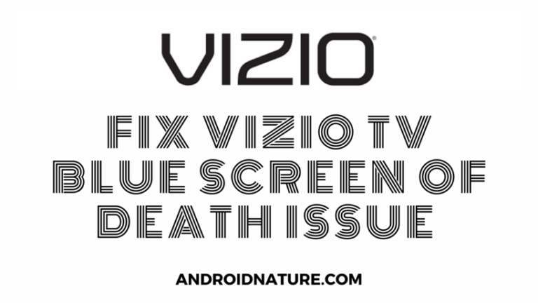 vizio TV blue screen of death