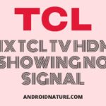 fix tcl TV no signal