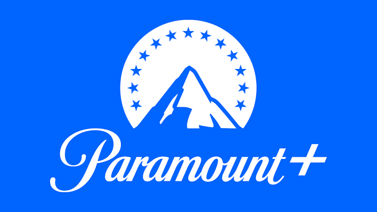 Paramount Plus blue and white logo