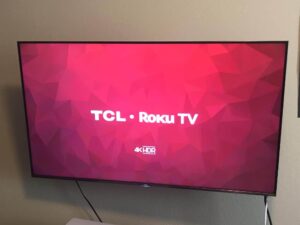 TCL Roku Tv stuck on red screen