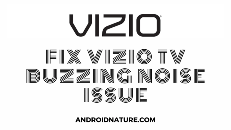 Vizio TV buzzing noise issue