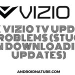Vizio Tv update problems