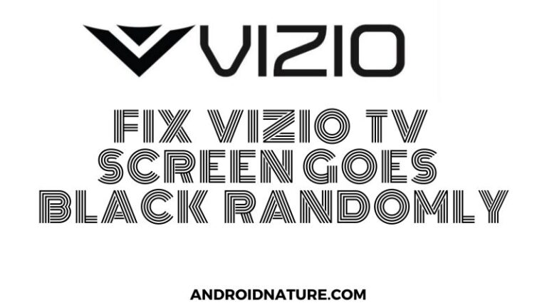 Vizio tv black screen