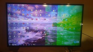 Vizio TV screen issue