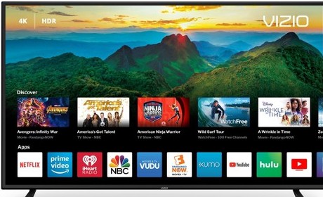 smart TV with applications