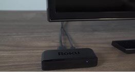 Power light of Roku of Hisense TV