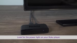 Power light of Roku of Hisense TV