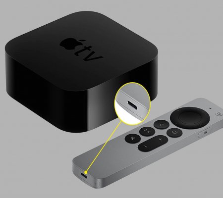 Charge your Siri remote
