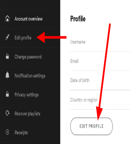 How to link another Email address to spotify