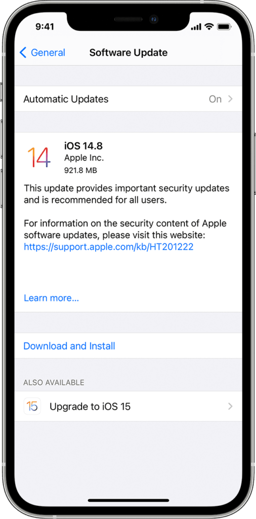 How to update phone software