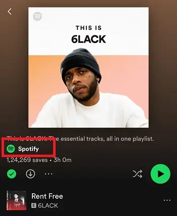 Playlist by Spotify