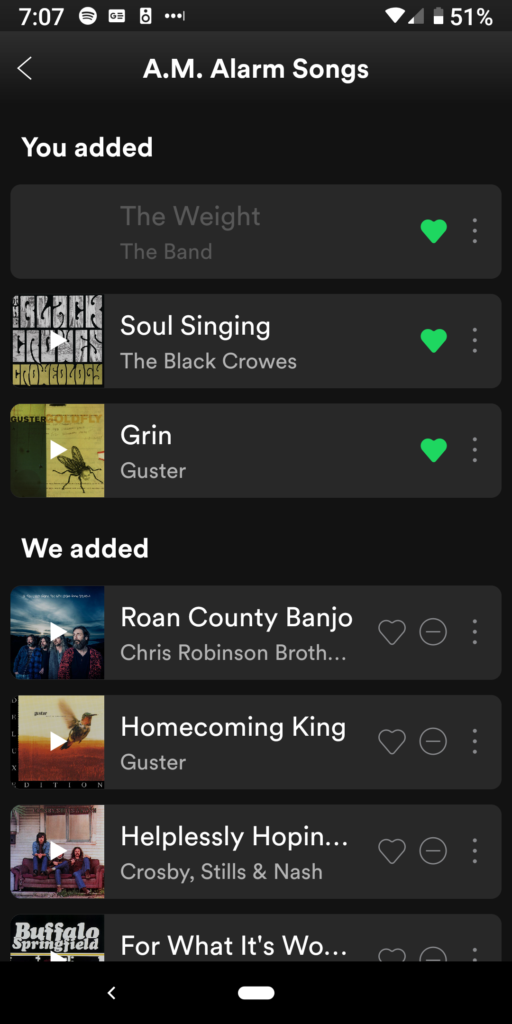 Spotify Add Songs to your playlist