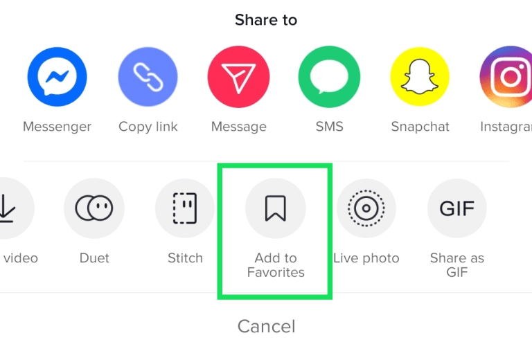 how to add to favourites