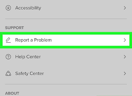 How to report a problem on tiktok