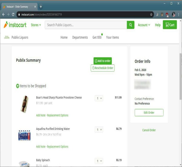 This is how to cancel Instacart order