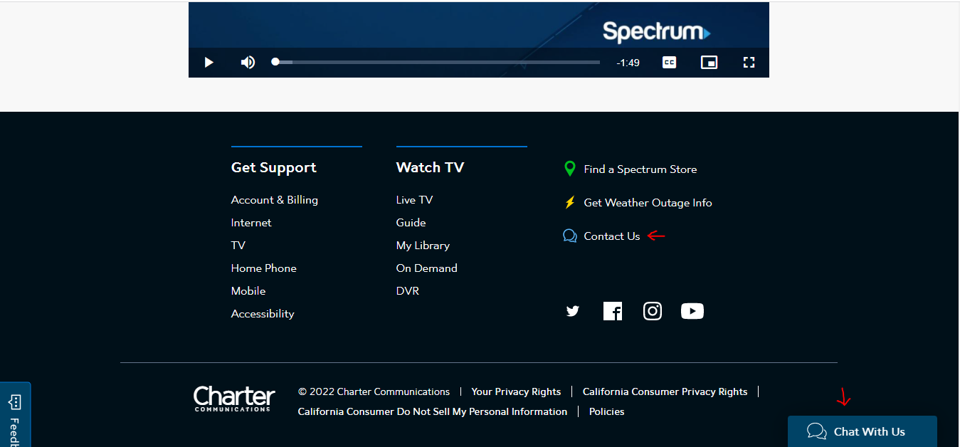 How to Contact spectrum customer support