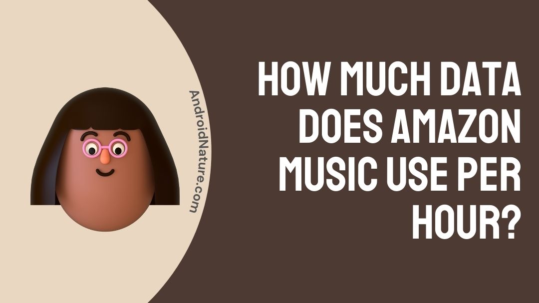 How much data does Amazon Music use per hour